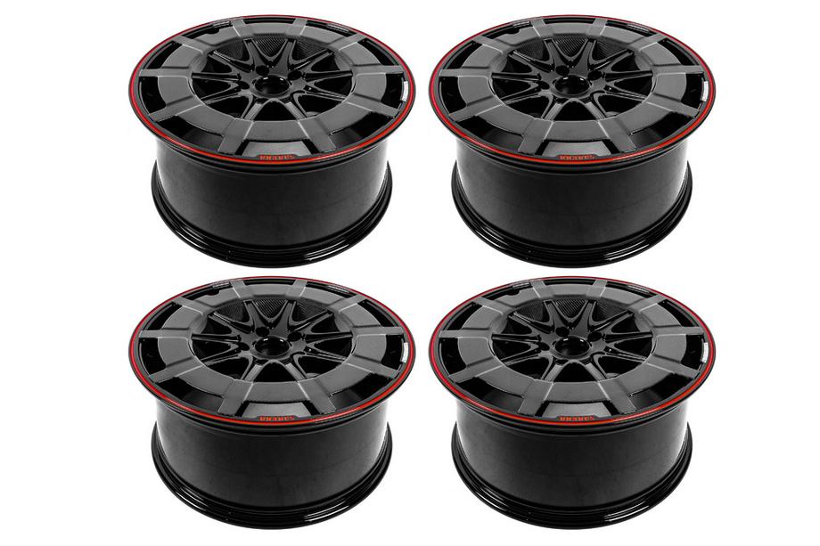 Mercedes G class W463 1990-2018 Forged Aluminum and Carbon Wheels G900 (R24, Set of 4) Photo 27