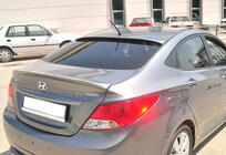 Hyundai Accent 2011-2017 DPT Spoiler (Gloss Black) photo 4