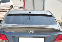 Hyundai Accent 2011-2017 DPT Spoiler (Gloss Black) photo 1