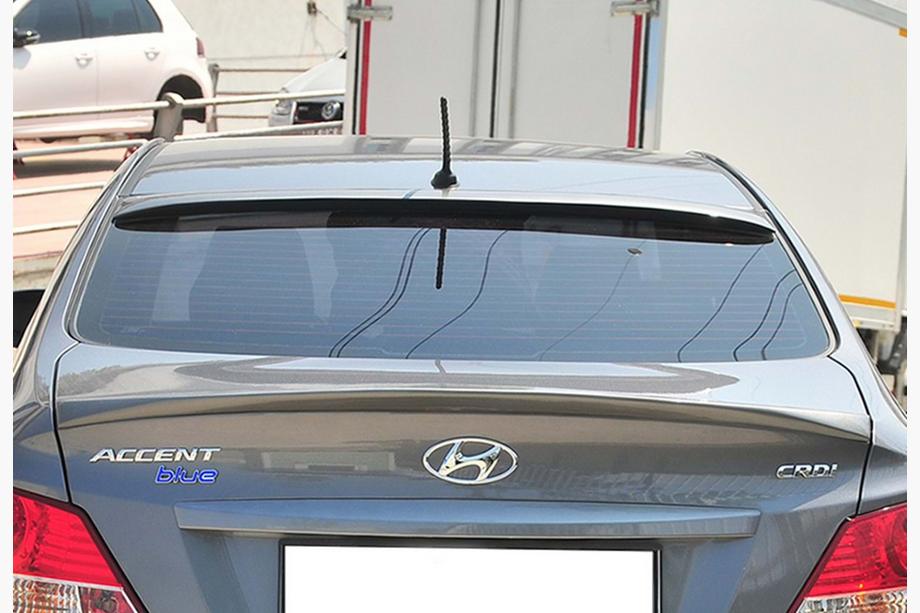 Hyundai Accent 2011-2017 DPT Spoiler (Gloss Black) Image
