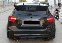 Mercedes A-class W176 2012-2018 DPT V-1 Spoiler (Gloss Black) photo 5