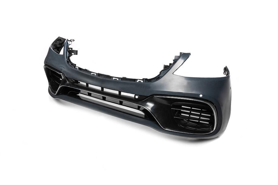 Mercedes S-class W222 2013-2022 Front bumper assembly S63 AMG (2018-2022) Image