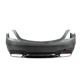Rear bumper with diffuser S65/S63 AMG (2018-2022)