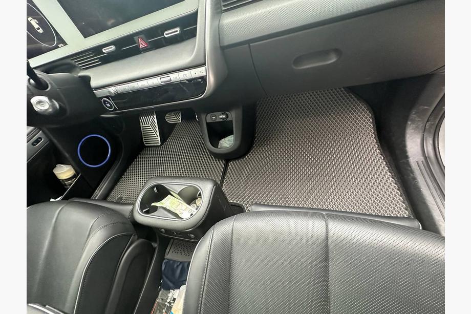 Hyundai Ioniq 5 2021- EVA Floor Mats (Black) Image