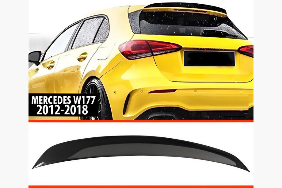 Mercedes A-class W176 2012-2018 Spoiler DPT V-4 (Gloss Black) Image