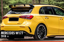 Mercedes A-class W177 2018- DPT V-1 Spoiler (Gloss Black) photo 1