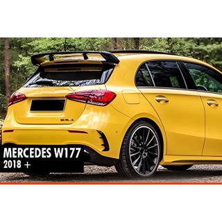 DPT V-1 Spoiler (Gloss Black) Mercedes A-сlass W177 2018-