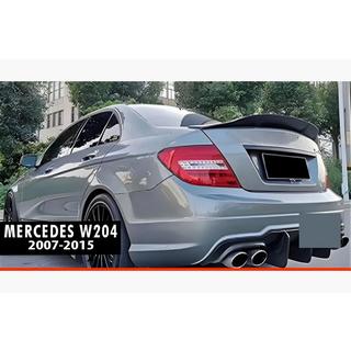 Spoiler DPT V-2 (Gloss Black) Mercedes C-class W204 2007-2015 photo 1