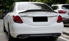 Mercedes C-class W205 2014-2021 Spoiler DPT V-2 (Gloss Black) photo 1