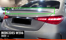 Mercedes C-class W206 2022- DPT Spoiler (Gloss Black) photo 1