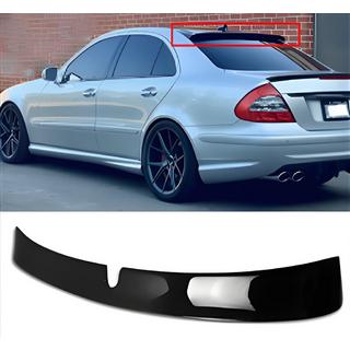 Rear Window Visor DPT (2002-2006, Gloss Black) Mercedes E-сlass W211 2002-2009 photo 1