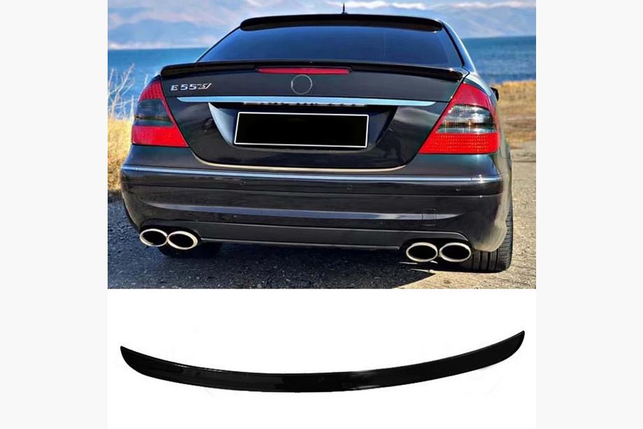 Mercedes E-class W211 2002-2009 DPT Spoiler (Gloss Black) Image