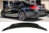 Mercedes E-class W212 2009-2016 Spoiler DPT V-2 (Gloss Black) photo 1