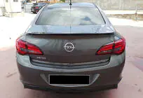 Opel Astra J 2009-2015 Spoiler DPT V-2 (SD, Gloss Black) photo 1