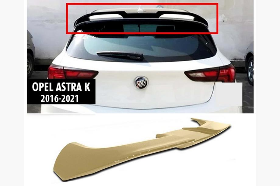 Opel Astra K 2016-2021 DPT V-1 Spoiler (Gloss Black) Image