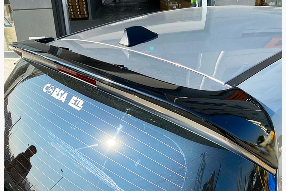Opel Corsa E 2015-2019 DPT V-1 Spoiler (Gloss Black) Image