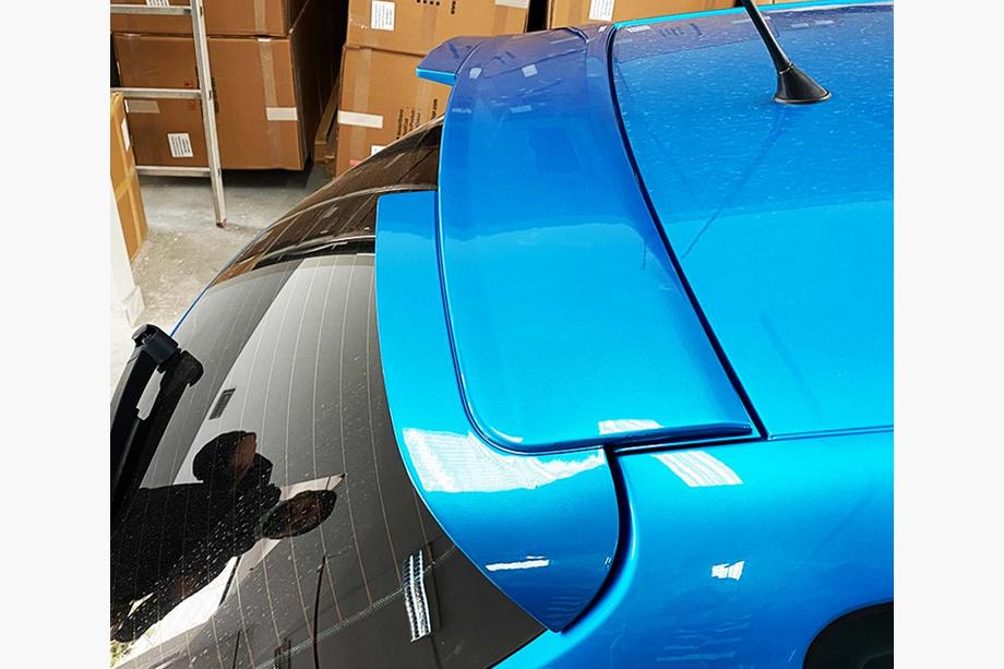 Seat Ibiza 2010-2017 DPT Spoiler (4-door, primed for painting) Image