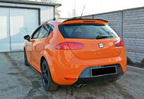 Seat Leon 2005-2012 Rear Spoiler DPT V-1 (2009-2012, Gloss Black) photo 4
