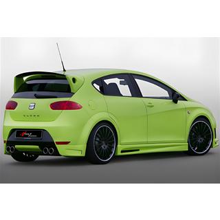 DPT V-2 rear spoiler (2009-2012, primed for painting) Seat Leon 2005-2012 photo 1