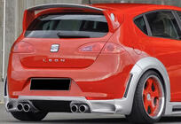 Seat Leon 2005-2012 Rear spoiler DPT V-5 (2005-2009, primed) photo 4