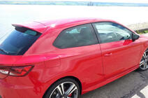Seat Leon 2013-2020 Spoiler DPT V-1 (2-door, Gloss Black) photo 2