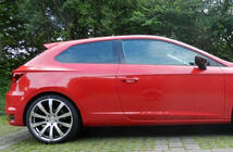 Seat Leon 2013-2020 Spoiler DPT V-1 (2-door, Gloss Black) photo 4