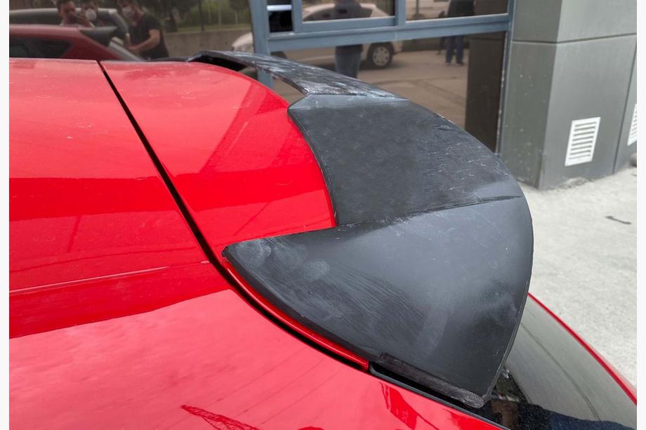 Seat Leon 2013-2020 Spoiler DPT V-5 (Gloss Black) Image