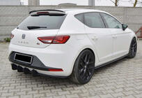 Seat Leon 2013-2020 Spoiler DPT V-8 (Gloss Black) photo 3