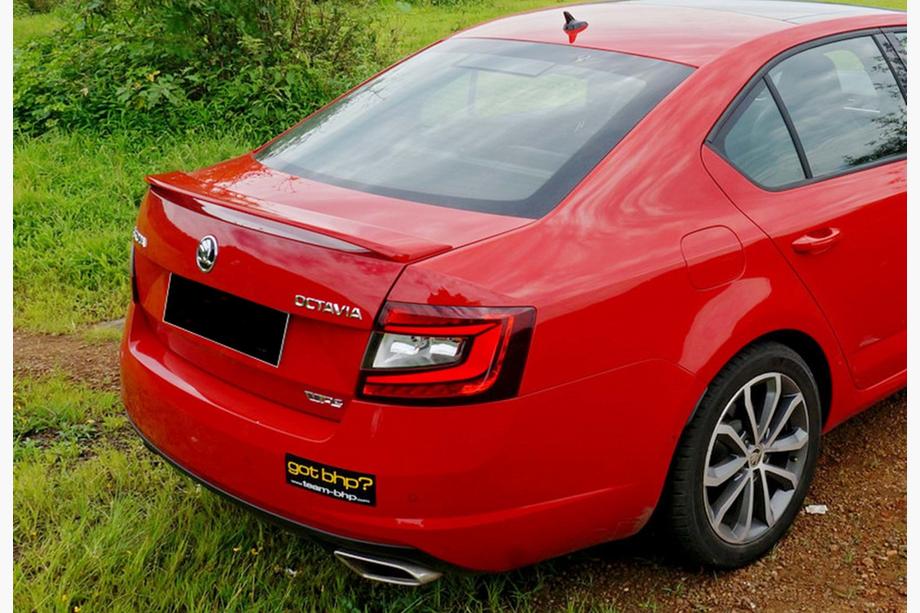 Skoda Octavia III A7 2013-2019 Spoiler DPT RS-Style (Paintable) Image