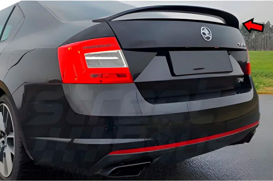 Skoda Octavia III A7 2013-2019 Spoiler DPT V-5 (Gloss Black) Photo 3