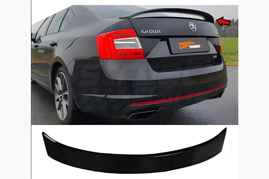 Skoda Octavia III A7 2013-2019 Spoiler DPT V-5 (Gloss Black) Photo 9