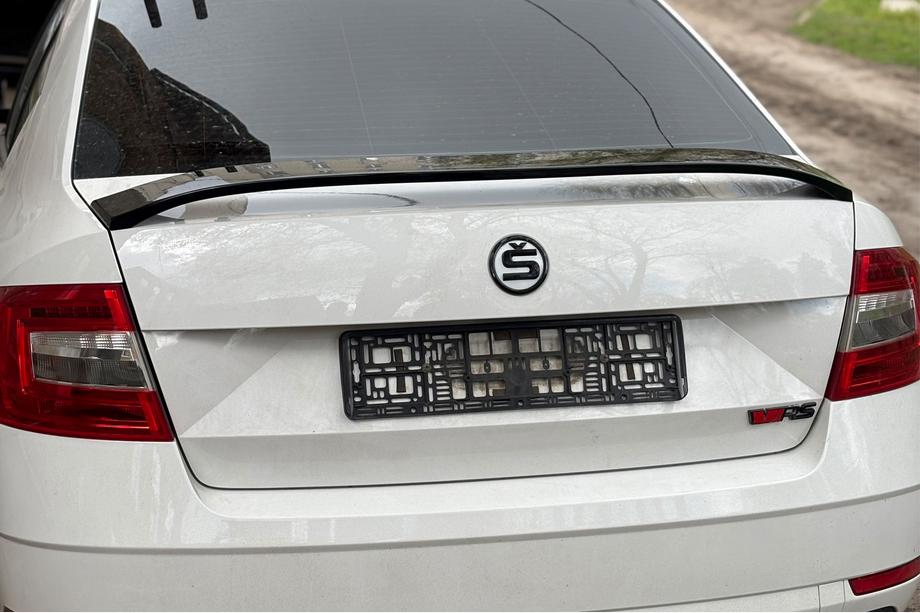 Skoda Octavia III A7 2013-2019 Spoiler DPT V-5 (Gloss Black) Photo 2