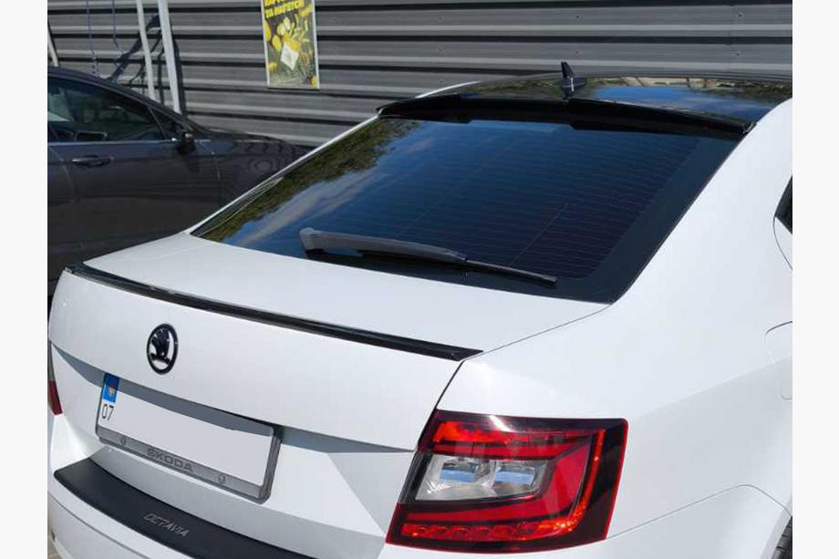 Skoda Octavia III A7 2013-2019 DPT Rear Spoiler (Gloss Black) Image