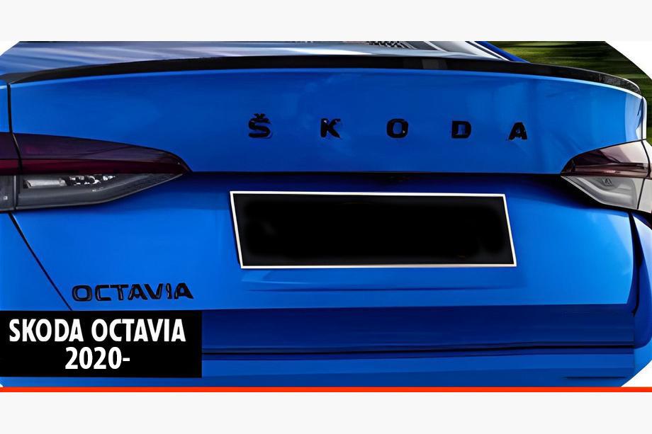 Skoda Octavia IV A8 2020- Spoiler DPT V-2 (Gloss Black) Photo 1