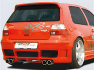 Volkswagen Golf 4 1997-2006 Spoiler DPT V-2 (HB, Gloss Black) photo 1