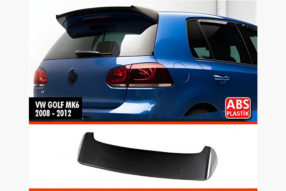 Volkswagen Golf 6 2008-2014 Spoiler DPT V-2 (HB, Gloss Black) Image