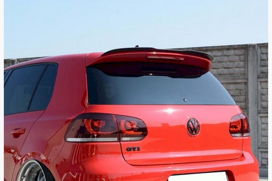 Volkswagen Golf 6 2008-2014 Spoiler DPT V-4 (HB, Gloss Black) Image