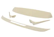 Volkswagen Golf 7/E-Golf 2012-2020 DPT V-1 rear spoiler (for GTI / R HB, gloss black) photo 7