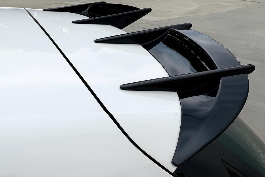 Volkswagen Golf 7/E-Golf 2012-2020 DPT V-7 Spoiler (for Base HB, Gloss Black) Photo 1