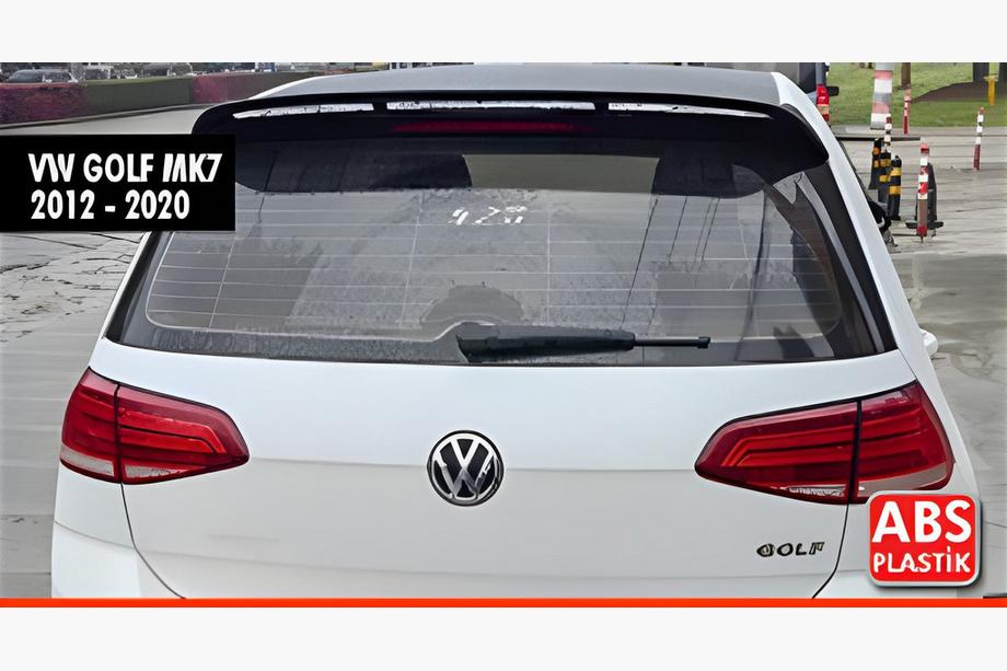 Volkswagen Golf 7/E-Golf 2012-2020 Spoiler DPT V-8 (HB, Gloss Black) Image