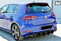 Volkswagen Golf 7/E-Golf 2012-2020 DPT V-9 Rear Spoiler (for GTI / R HB, Gloss Black) photo 3