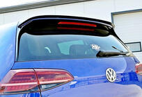 Volkswagen Golf 7/E-Golf 2012-2020 DPT V-9 Rear Spoiler (for GTI / R HB, Gloss Black) photo 1