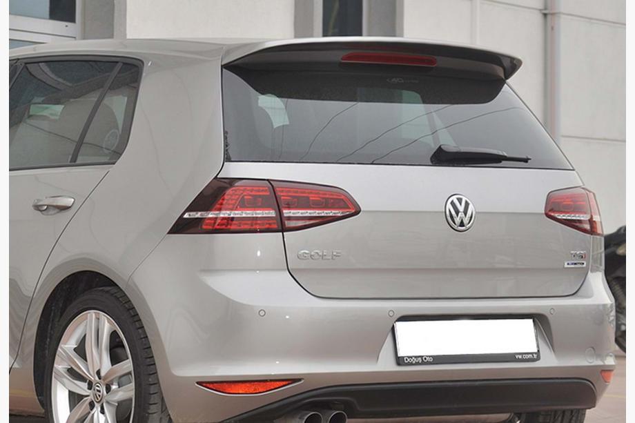 Volkswagen Golf 7/E-Golf 2012-2020 DPT V-11 Spoiler (for Base HB, Gloss Black) Image