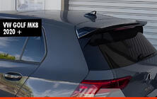 Volkswagen Golf 8 2019- Spoiler DPT V-2 (HB, Gloss Black) photo 1