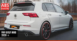 Volkswagen Golf 8 2019- DPT V-3 Spoiler (HB, Gloss Black) photo 1