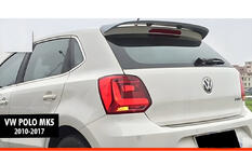 Volkswagen Polo 2010-2017 Spoiler DPT V-5 (HB, Gloss Black) photo 1
