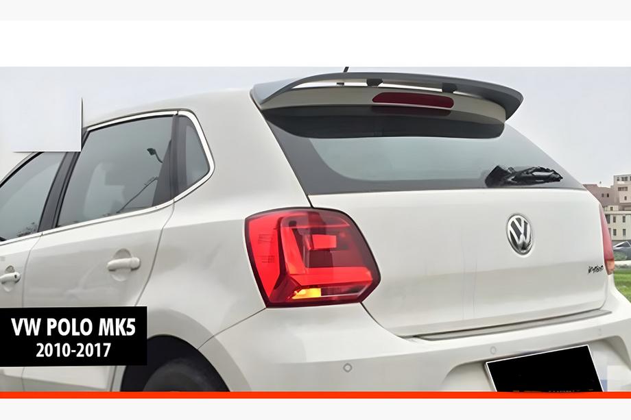 Volkswagen Polo 2010-2017 Spoiler DPT V-5 (HB, Gloss Black) Image