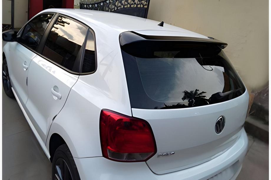 Volkswagen Polo 2010-2017 Spoiler DPT V-6 (HB, Gloss Black) Photo 1