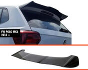Volkswagen Polo 2017- Spoiler DPT V-2 (2017-2021, HB, Gloss Black) photo 1