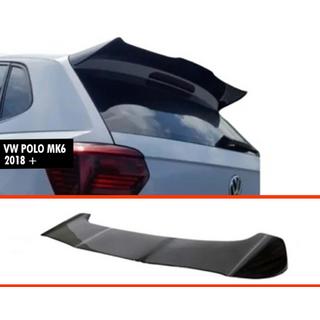 Spoiler DPT V-2 (2017-2021, HB, Gloss Black) Volkswagen Polo 2017-